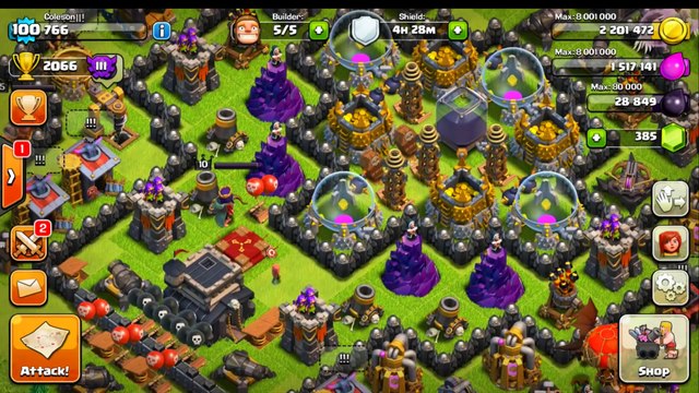 CLASH OF CLANS - UNLOCKING LVL 100 ACHIEVEMENT