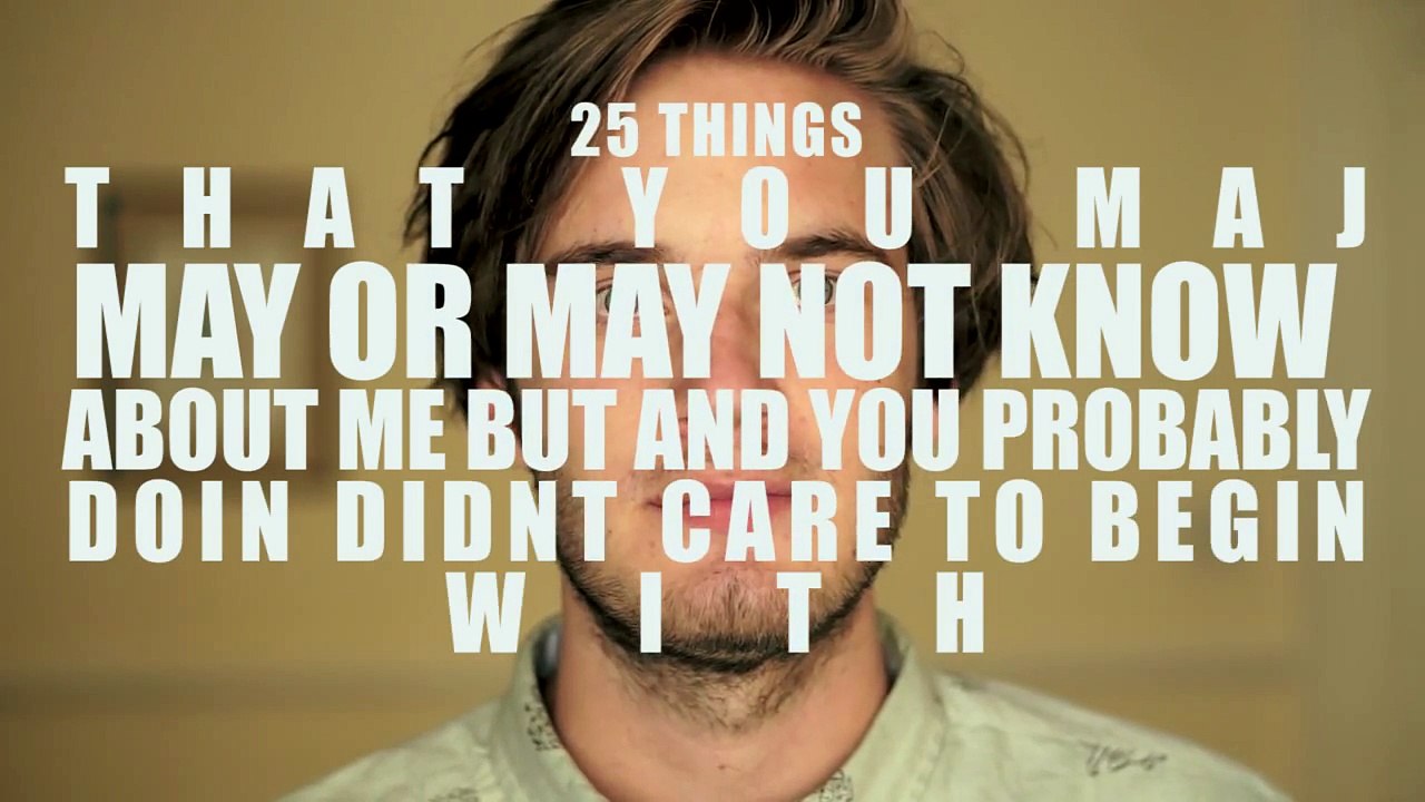 THINGS YOU DIDN T KNOW ABOUT ME. - (Fridays With PewDiePie - Part 61)