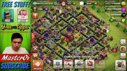 Clash Of Clans   ALL MAX WIZARD RAID   60 Level 6 Wizards