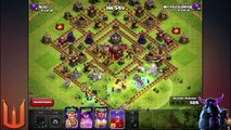 ALL LEVEL 3 WITCH and SKELETON SPELL Attack!!   MASS Larry Raids!  Clash of Clans