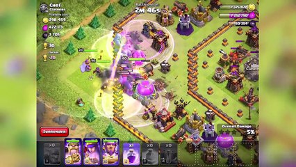 Clash Of Clans - ALL BOWLERS MASS ATTACK!!  NEW TROOP UPDATE
