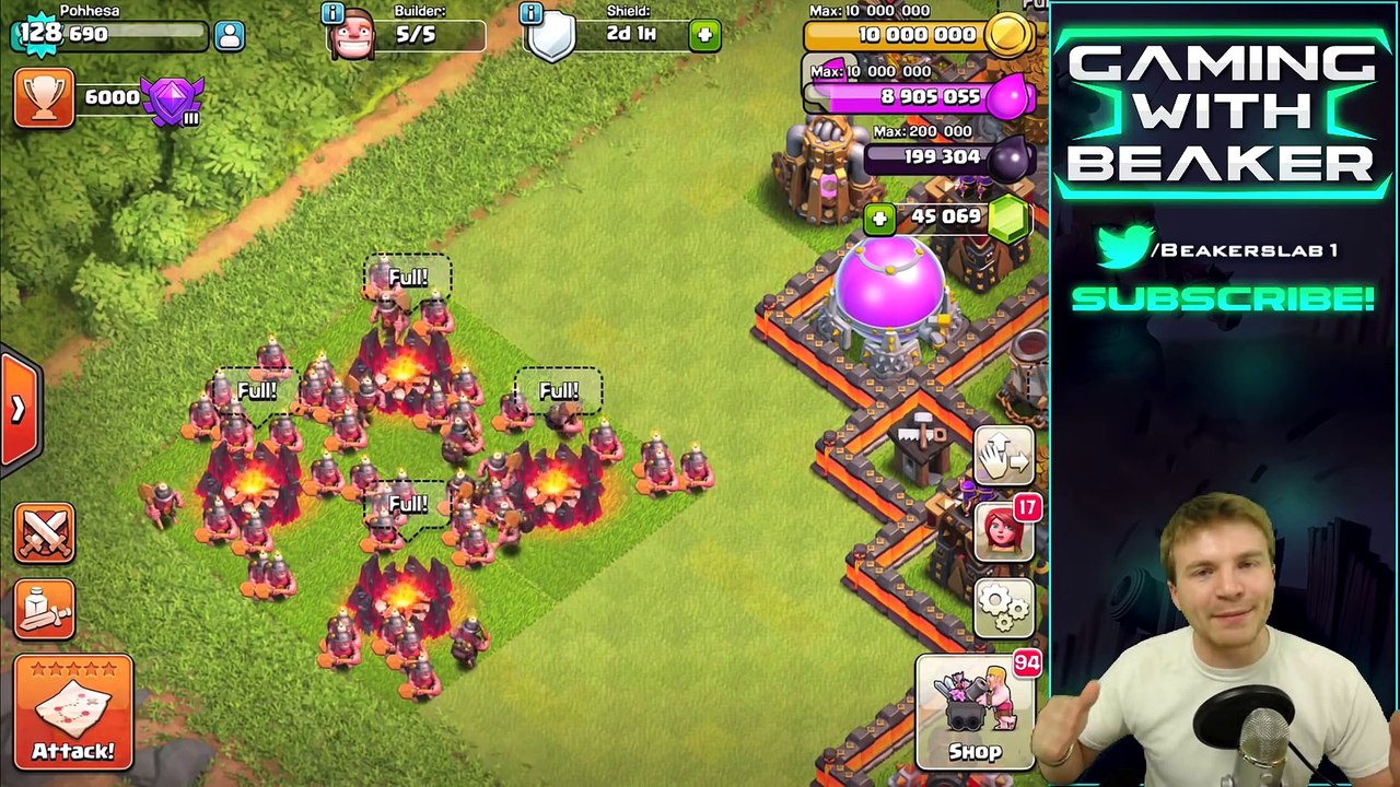 Clash of Clans   NEW MINER UPDATE!  AMAZING NEW TROOP FROM CLASH ROYALE