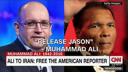 Muhammad Ali tried to help free reporter jailed in Iran