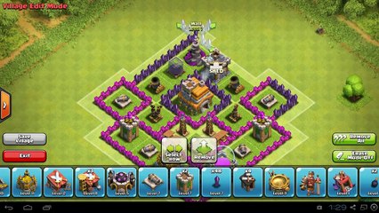 Clash Of Clans - Amazing Town Hall 7 Trophy Base (th7) !! Speed Build 2014 !