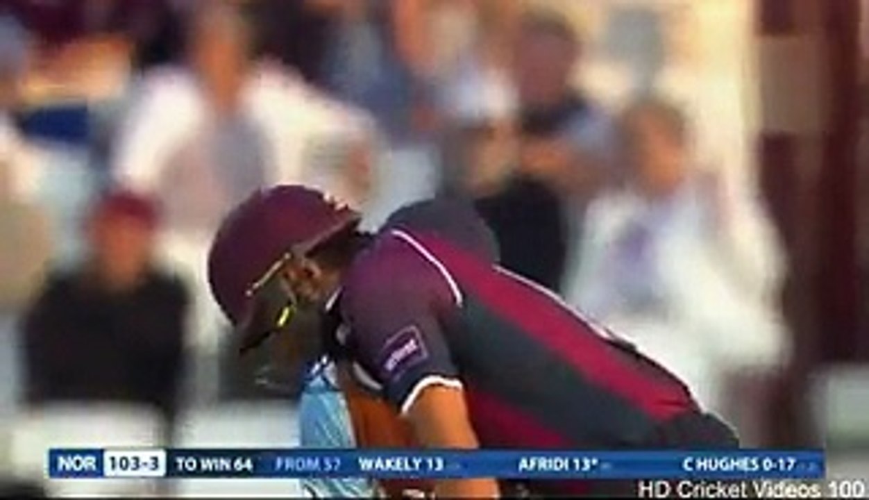 Shahid Afridi In Country Cricket