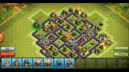 Download Video: Clash of Clans   Town Hall 7 Best Hybrid Base + Defense Clip + Effective Traps   TH7 TH 7