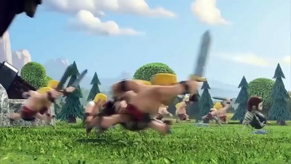 Clash Of Clans Full Movie (All Animated Clips)