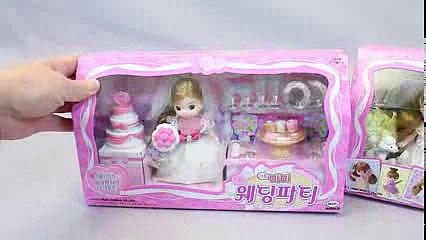 미미월드 리틀미미 웨딩 드레스 공주 인형 장난감 Little MiMi Princess Doll Wedding Dress Toys