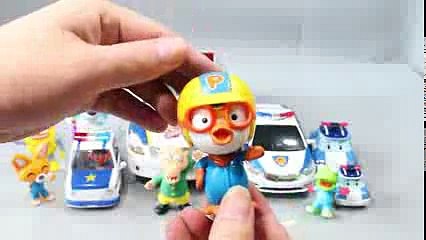 뽀로로 경찰차 경찰놀이 로보카폴리 또봇c 장난감 에디 Robocar Poli Pororo Toys Робокар Поли мультфильмы про машинки Игрушки