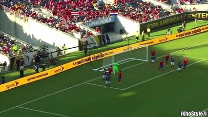 Costa Rica vs Paraguay 0-0  Copa America Centenario 2016