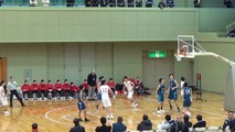 東山vs近大附属　（3Q）　第26回近畿高校バスケットボール新人大会　男子１回戦