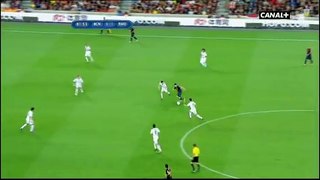Angry Christiano play foul on Messi