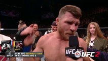 UFC 199: Michael Bisping & Luke Rockhold Octagon Interviews