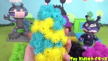 アンパンマン おもちゃアニメ ロボットを作るぞ❤バンチェムズ Toy Kids トイキッズ animation anpanman