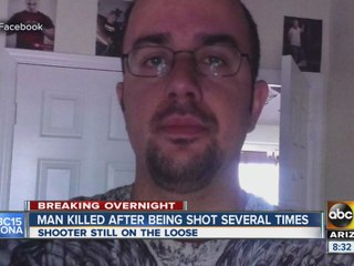 Man killed after being shot several times