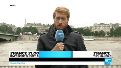 Donald Trump France Floods; River Seine Keeps Rising In Paris, Louvre Museum 2016