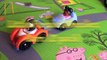 Fisher-Price Little People Wheelies 2 Surprise Cars + Peppa Pig Mat
