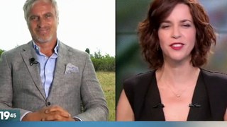 Pour la 1ère fois après son arrêt cardiaque David Ginola est à la télévision dans le JT de M6