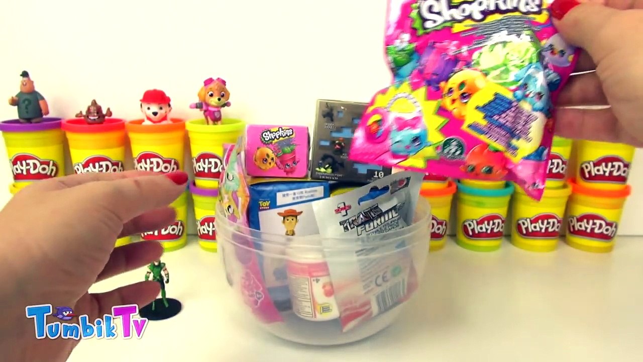 Oyuncak Hikayesi Toy Story Sürpriz Yumurta Oyun Hamuru - Minecraft Cicibiciler MLP LPS