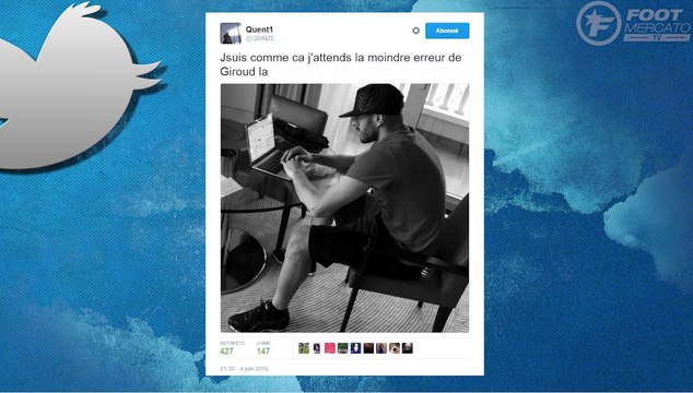 La revanche de Giroud en 10 tweets !