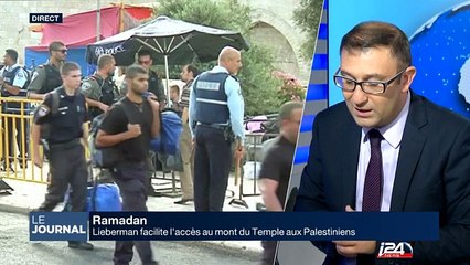 Lieberman veut faciliter l'accès au Mont Du Temple pour les Palestiniens pendant le Ramadan
