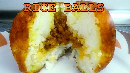 Télécharger la video: RICE BALLS - Tasty and Easy Food Recipes For Dinner To Make at home - Cooking videos