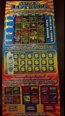 Texas lottery SUPER LOTERIA scratch off WINNER !!!