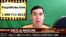 New York Mets vs. Miami Marlins Pick Prediction MLB Baseball Odds Preview 6-3-2016