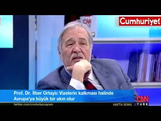 İlber Ortaylı'dan Cem Özdemir'e ağır sözler
