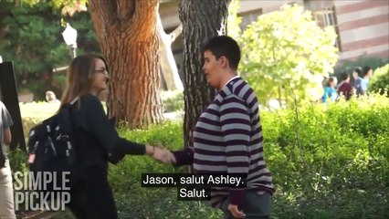 Il se déguise en obèse et essaie d'aborder les filles dans la rue et voir leur reaction