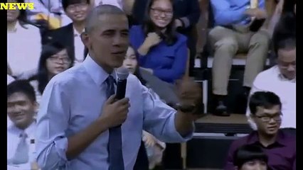 Obama beatbox for Vietnamese rapper Suboi