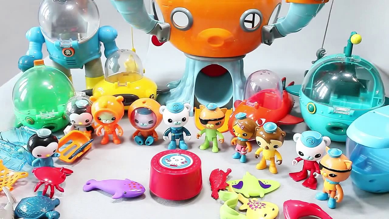 Mundial de Juguetes & Disney Junior Octonauts Octopod & Gup Toys Playset