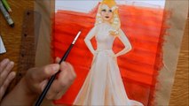 Watercolors painting (redcarpet) comment peindre a l'aquarelle