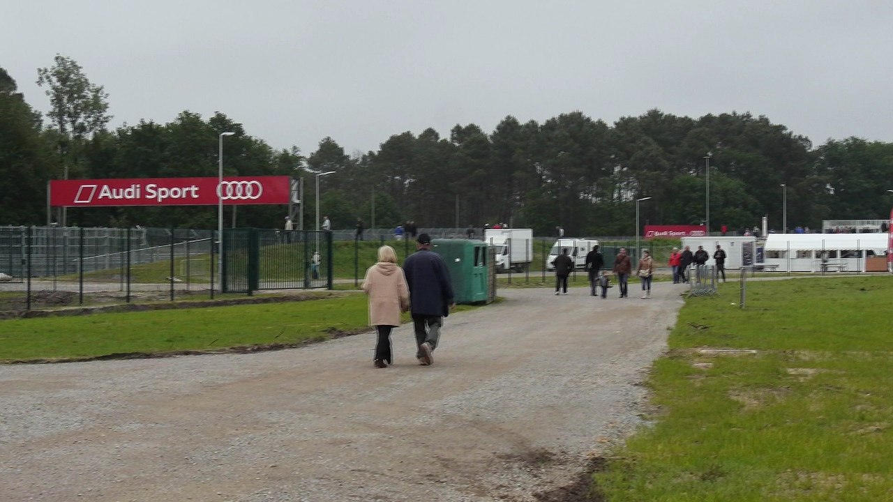 24 Heures du Mans 2016 -  Vue depuis la nouvelle zone publique à Arnage !