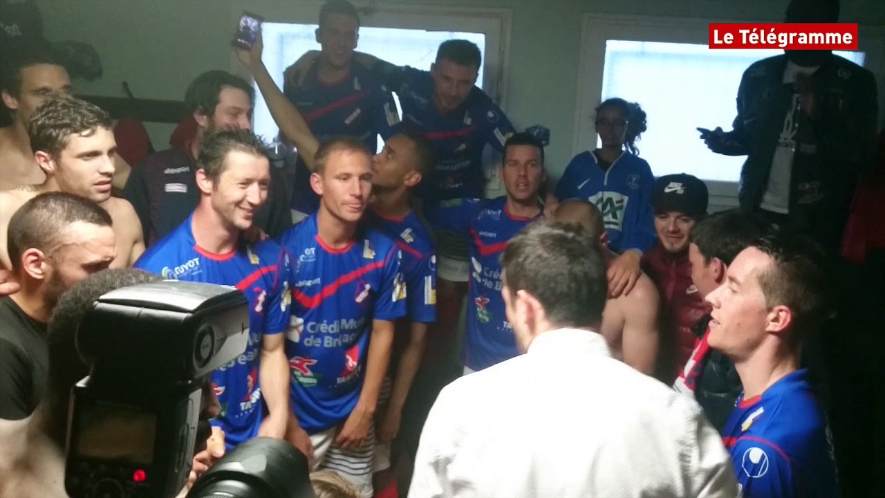 CFA. Concarneau - Trélissac : 5-1. La joie des joueurs