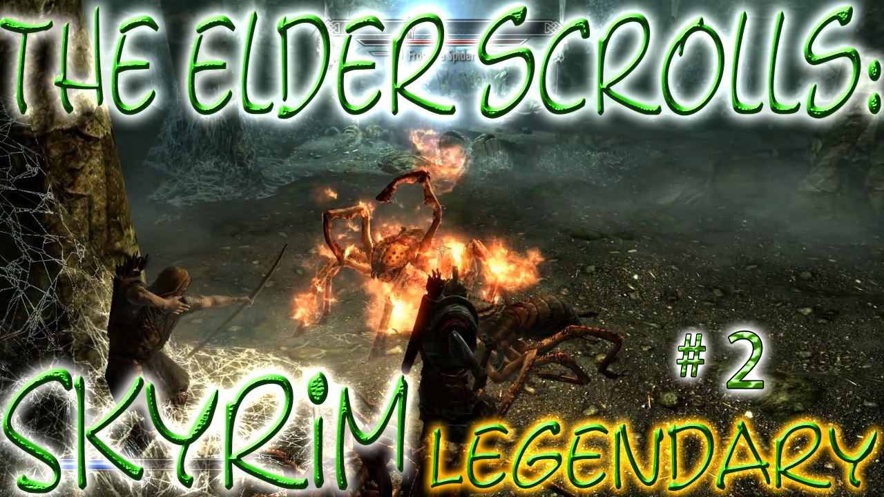Skyrim: Legendary Difficulty # 2 ➤ Underground Caves!