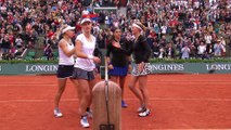 #RG16 : la balle de match victorieuse de Kristina Mladenovic et Caroline Garcia en finale du double dames