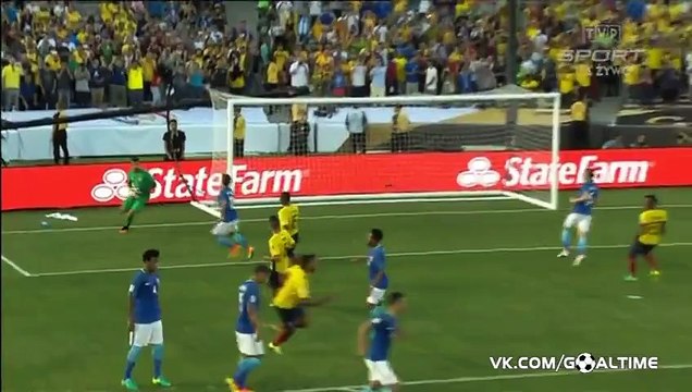 Brazil 0-0 Ecuador - Copa América - Highlights - 05-06-2016