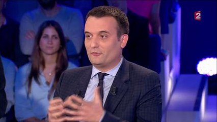 Florian Philippot déplore le peu d'invités FN dans ONPC : "On n'a jamais compris cette fatwa"