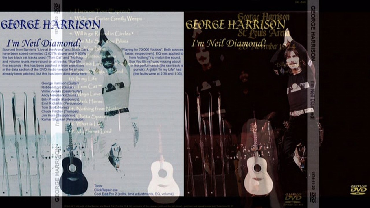 George Harrison - Live 1974-11-20 St Louis (Audio only) pt 1