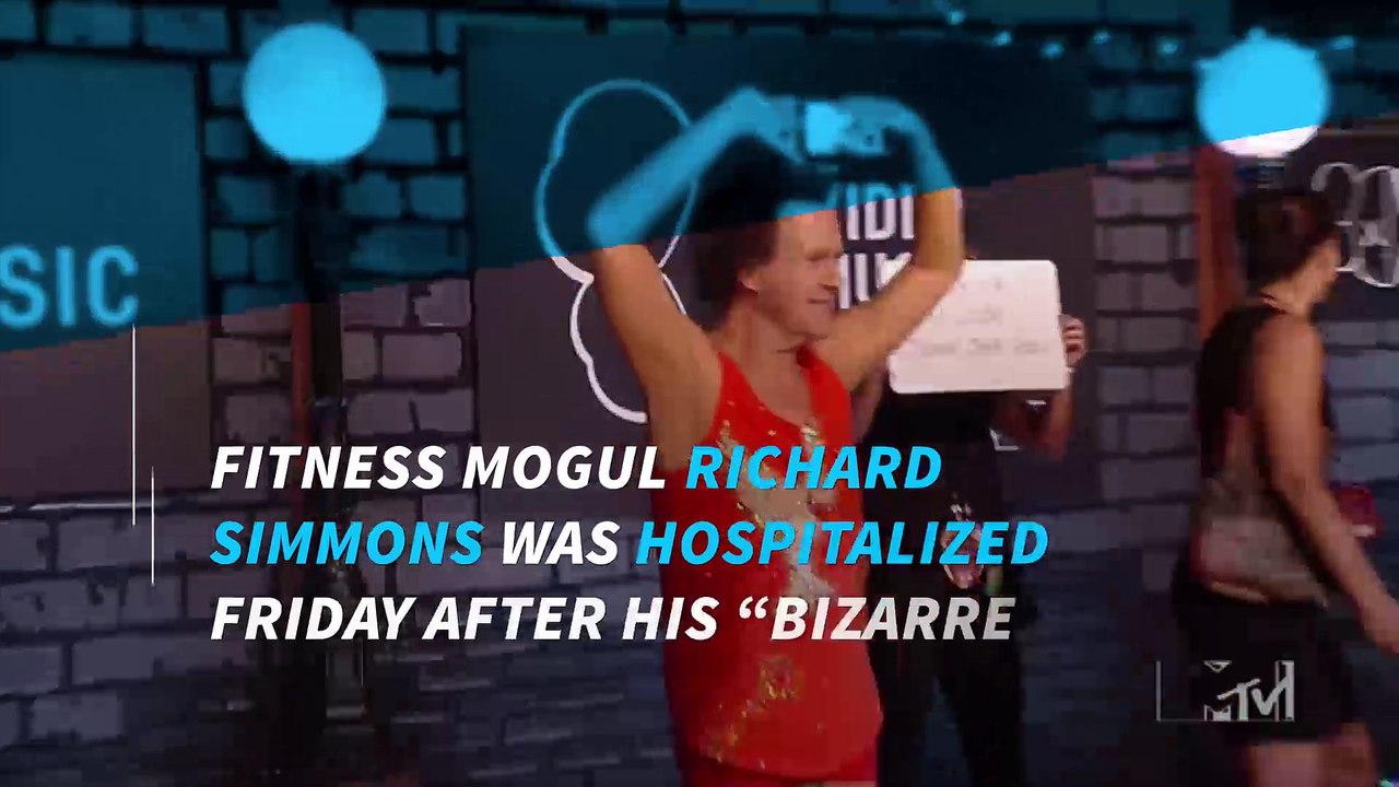 Richard Simmons hospitalized after bizarre behaviour