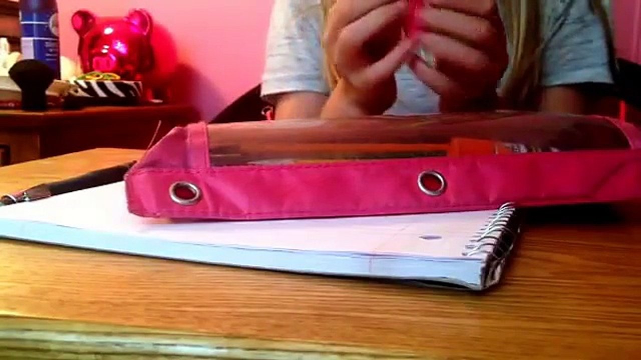 ASMR~No Talking~Pencil Bag Rummaging, Writing, And Paper Tearing