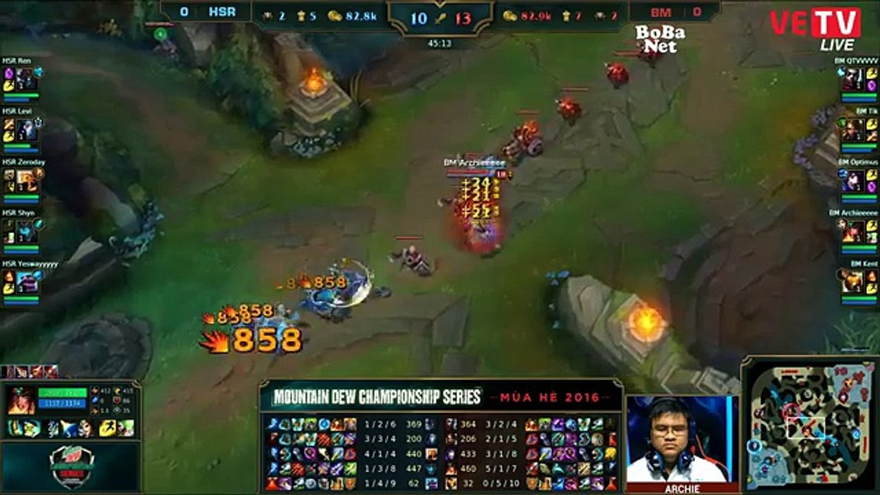 Top Trend dailymotion  LOL HSR vs BM MDCS 2016_167