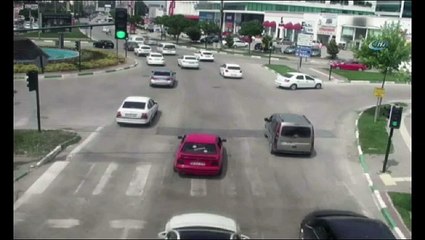 Aşırı hızın sonu kamerada