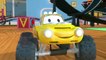 Lucas le Petit Camion construit une voiture de course   Dessin animé en français pour les enfants