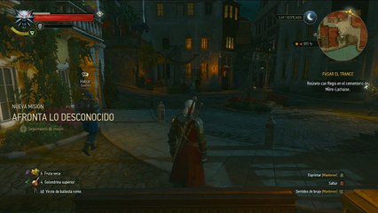 The witcher 3 Blood and Wine, parte 53, La carta de Yennefer y hablando con el vampiro