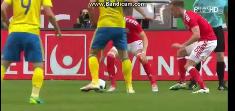 Zlatan Ibrahimovic Super Skills - Sweden 0-0 Wales -05-06-2016