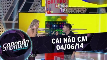 Prova do Cai não Cai no Sabadão.