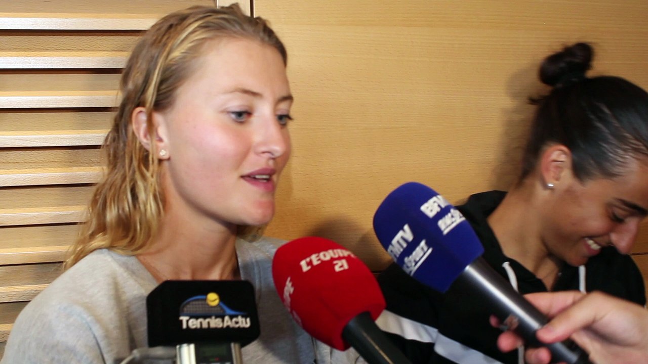 Roland-Garros 2016 - Caroline Garcia / Kristina Mladenovic : "ON a gagné Roland-Garros"
