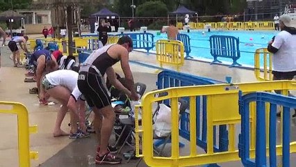 Succès du premier Aquathlon à Auxerre
